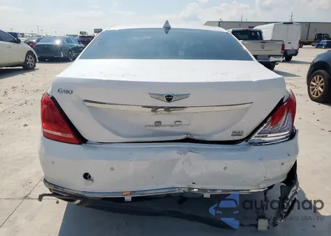 2018 Genesis G90 Ultimate из США, поврежденный, VIN KMHG54JH0JU037941